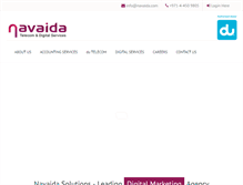 Tablet Screenshot of navaida.com